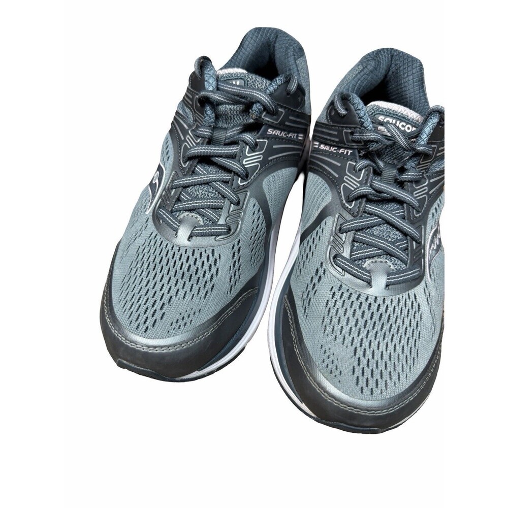 Saucony Echelon 7 Slate Gray Pink Running Shoes Womens Size 11.5 Wide Walking - Picture 10 of 12